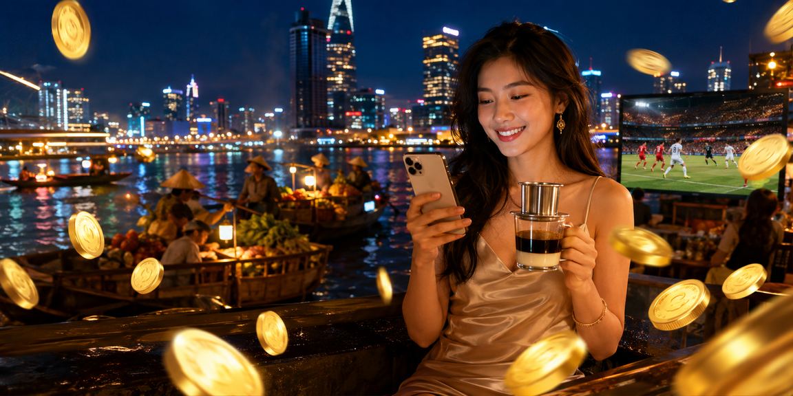 Người dùng tại TP. Hồ Chí Minh xem câu hỏi thường gặp về cá cược bóng đá trên điện thoại