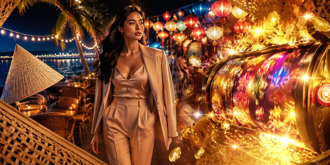 Người chơi thưởng thức slot game tại Phú Quốc với thiết bị di động
